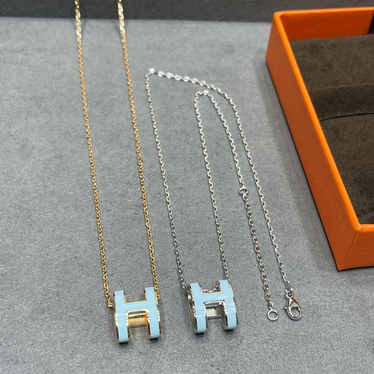 Mystic POP H SKY BLUE NECKLACE
