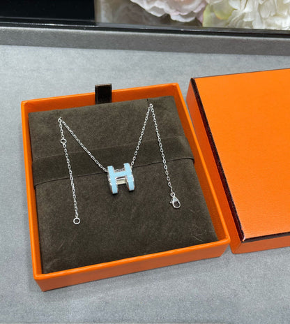 Mystic POP H SKY BLUE NECKLACE