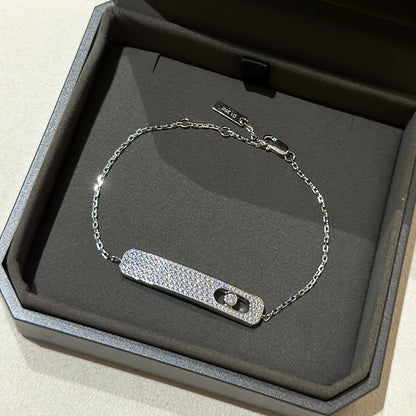 [Mystic]MOVE CLASSIQUE DIAMOND PAVED BRACELET