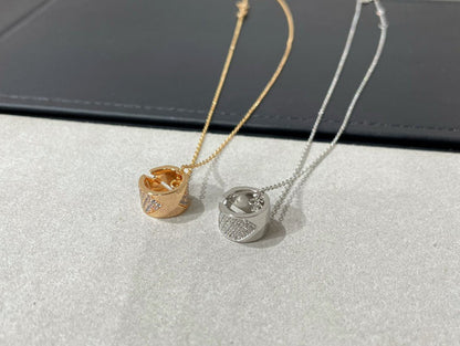 Mystic LIENS EVIDENCE DIAMOND PAVED NECKLACE