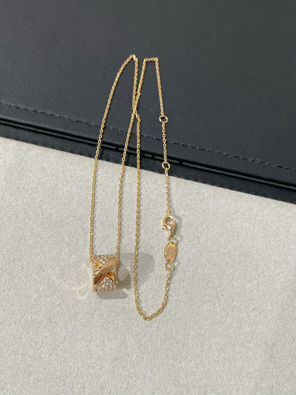 Mystic LIENS EVIDENCE DIAMOND PAVED NECKLACE