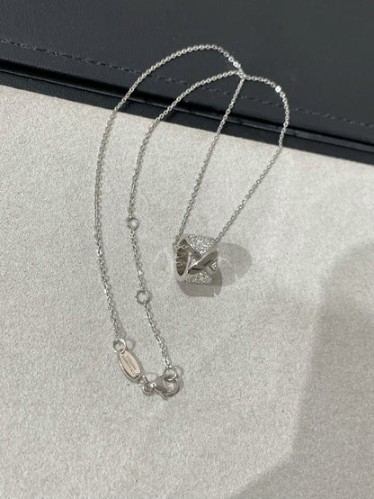 Mystic LIENS EVIDENCE DIAMOND PAVED NECKLACE