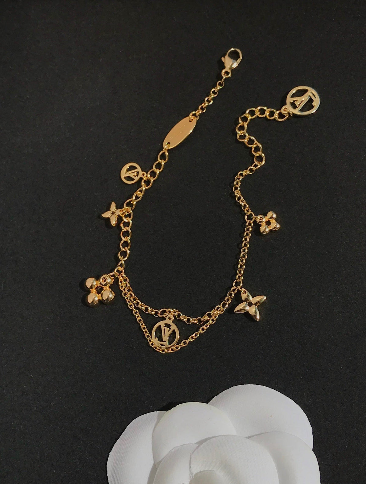 Mystic BLOOMING PINK GOLD MOP BRACELET