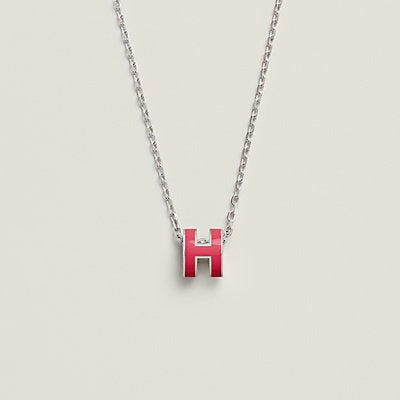 Mystic H NECKLACE PINK