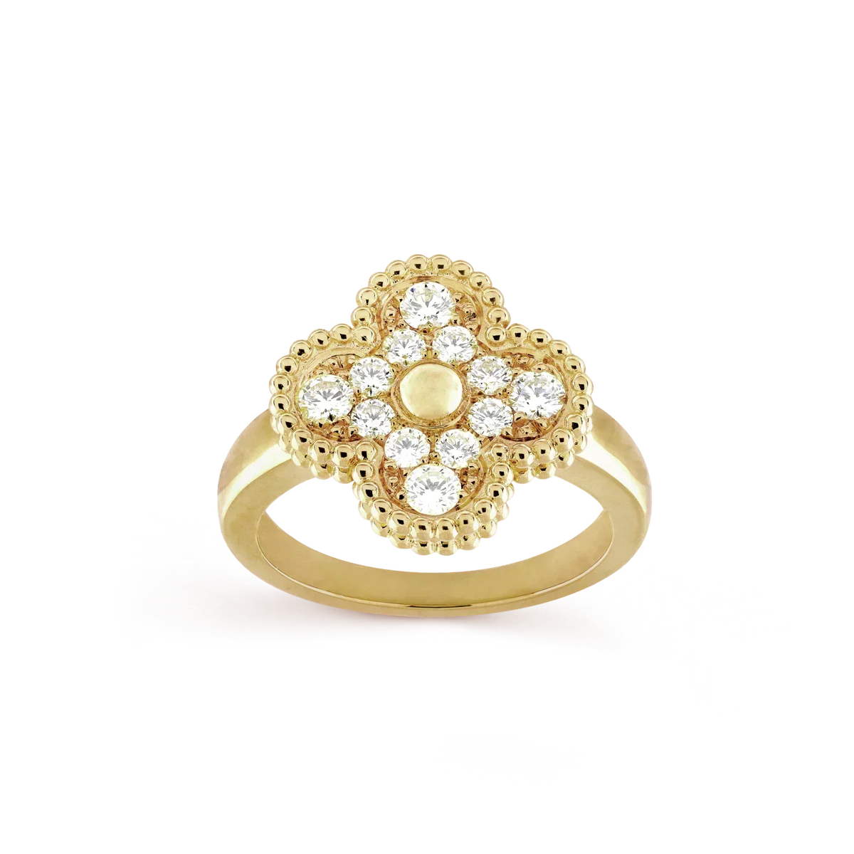 Mystic CLOVER DIAMOND RING