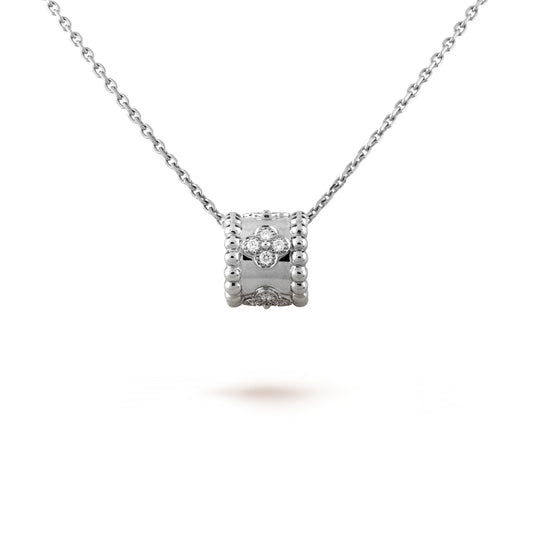 Mystic PERLEE PEDANT SIVLER DIAMOND NECKLACE