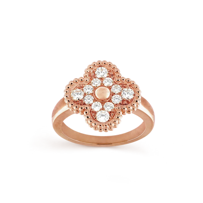 Mystic CLOVER DIAMOND RING