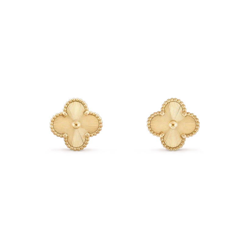 Mystic CLOVER MINI 9.5MM LASER EARRINGS