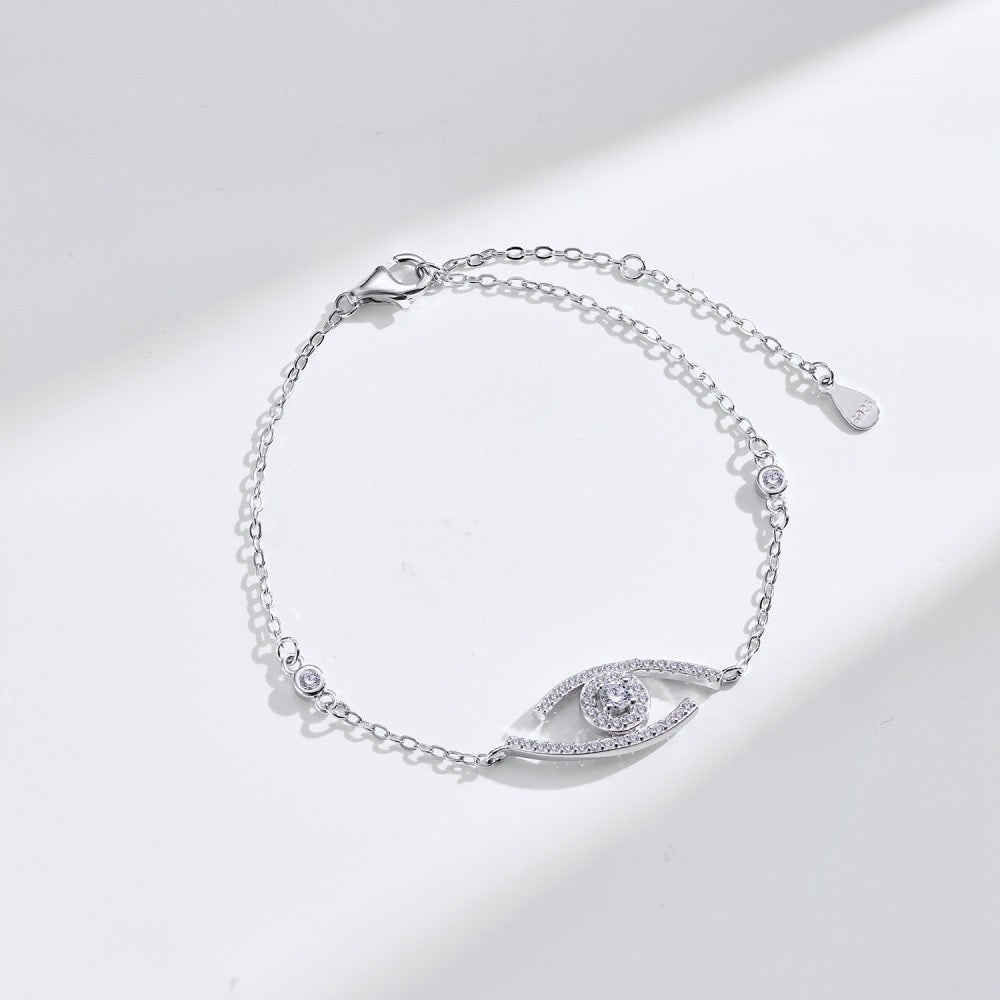 [Mystic]Lucky Eye Pave-Set Diamond Bracelet