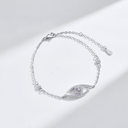 [Mystic]Lucky Eye Pave-Set Diamond Bracelet
