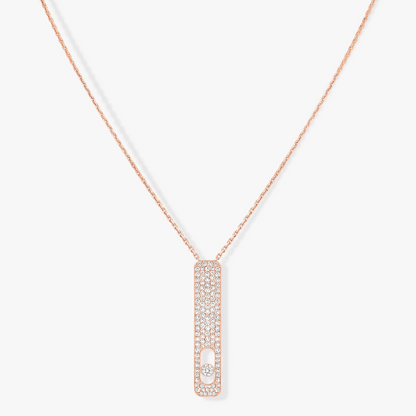 [Mystic]MY FIRST DIAMOND PAVED NECKLACE