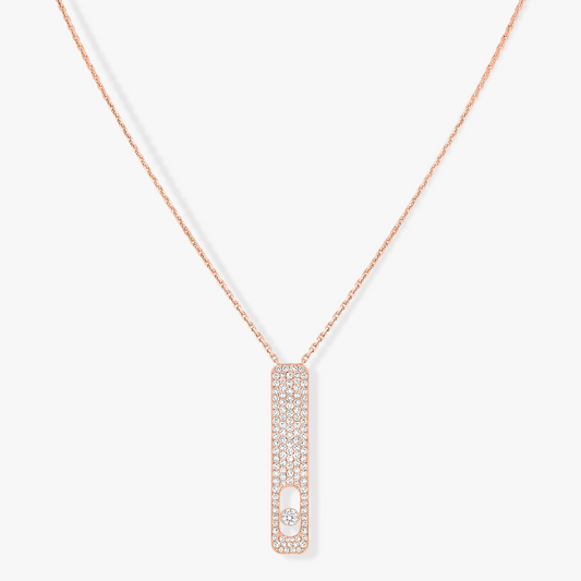 [Mystic]MY FIRST DIAMOND PAVED NECKLACE