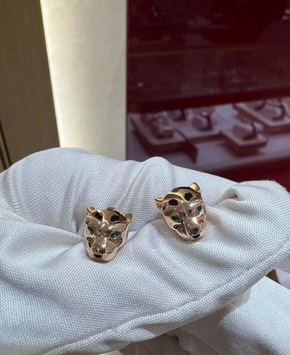 [Mystic ] CHRRTAH-PRINT STUD EARRINGS, THREE COLORS