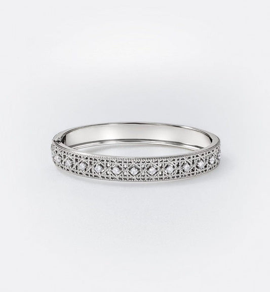 [Mystic ] 2026 WOVEN-PATTERN BRACELET SET WITH FULL DIAMOND INLAY THREE-COLORS
