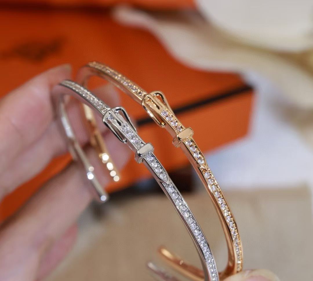 [Mystic ] DIAMOND-ENCRUSTED BRACELET THREE COLORS