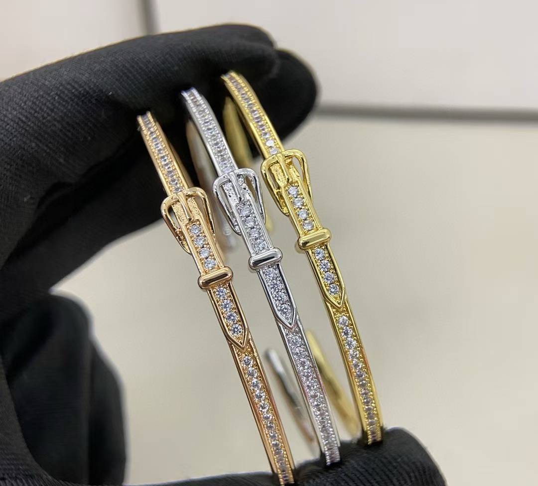 [Mystic ] DIAMOND-ENCRUSTED BRACELET THREE COLORS