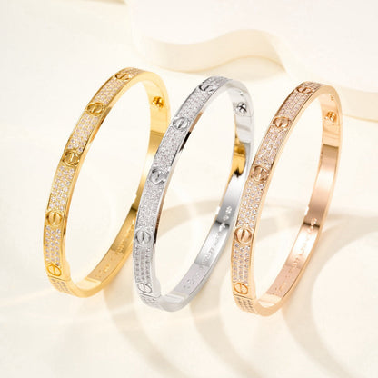 Mystic LOVE BRACELET 4.8MM DIAMOND-PAVED