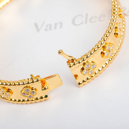 Mystic CLOVER BRACELET 8MM DIAMONDS
