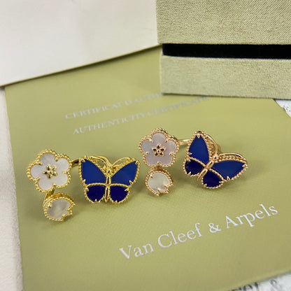 [Mystic ] 2026 NEW MODEL SPRING LUCKY 3 MOTIF GOLD RING
