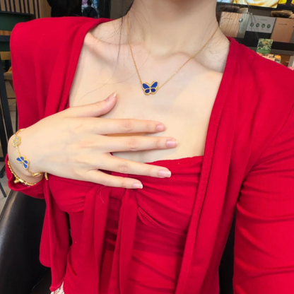 [Mystic ] 2026 BUTTERFLY BLUE   NECKLACE