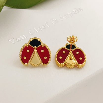 Mystic LUCKY LADYBUG EARRINGS