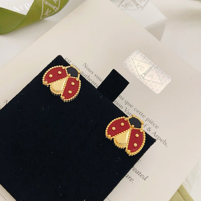 Mystic LUCKY LADYBUG EARRINGS