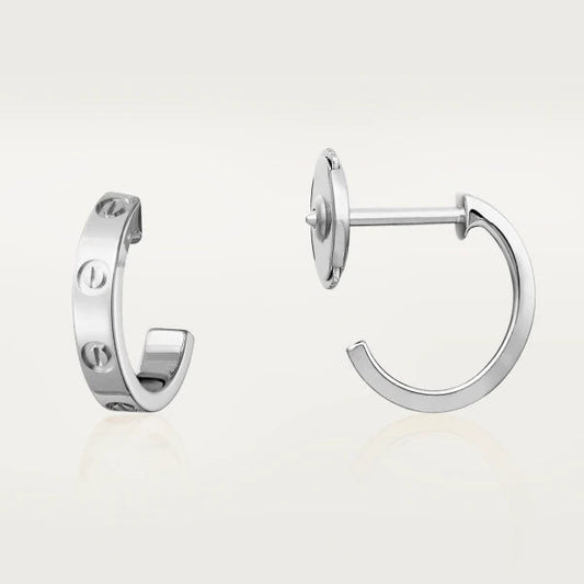 Mystic LOVE EARRINGS 2.65MM SILVER