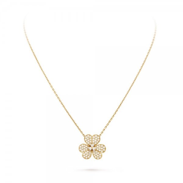 Mystic FLOWER DIAMOND NECKLACE