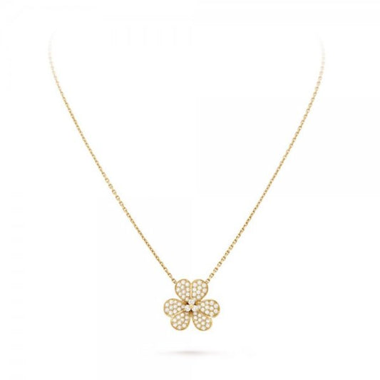 Mystic FLOWER DIAMOND NECKLACE