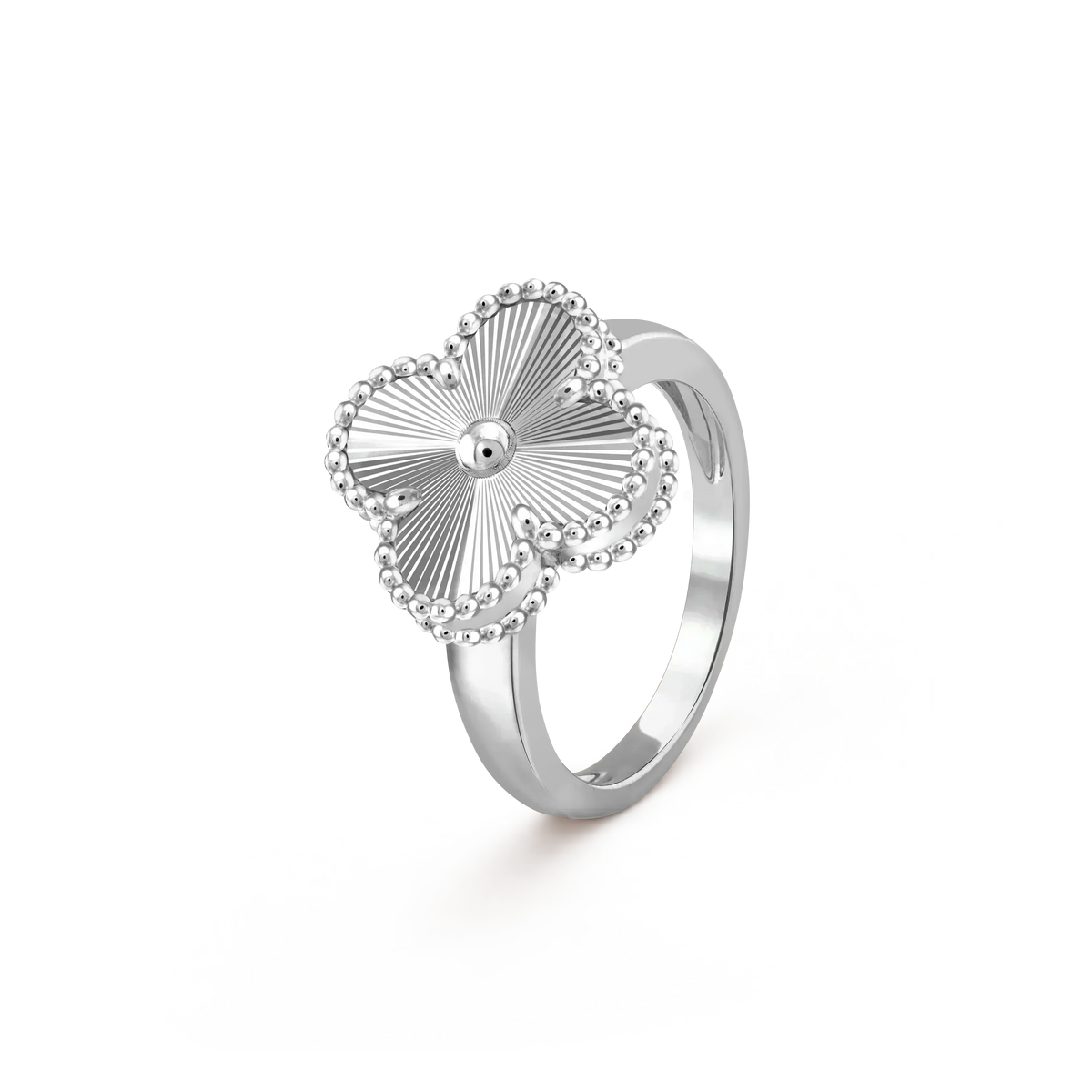 Mystic CLOVER SILVER RING