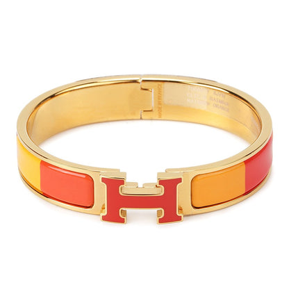 Mystic H BRACELET ORANGE RAINBOW CERAMIC