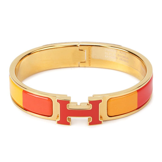 Mystic H BRACELET ORANGE RAINBOW CERAMIC