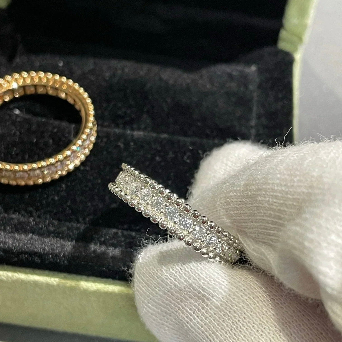 Mystic PERLEE DIAMOND ROSE GOLD RING