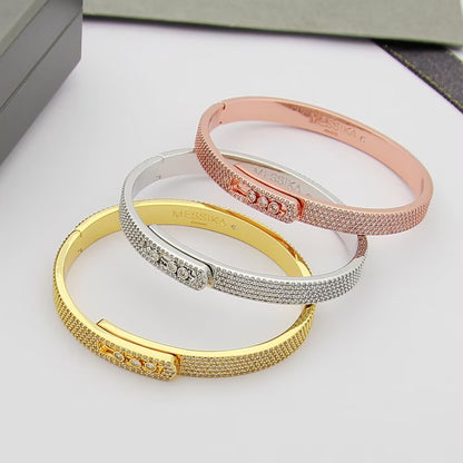 [Mystic]Move Noa Full Pavé Diamond Bangle Bracelet