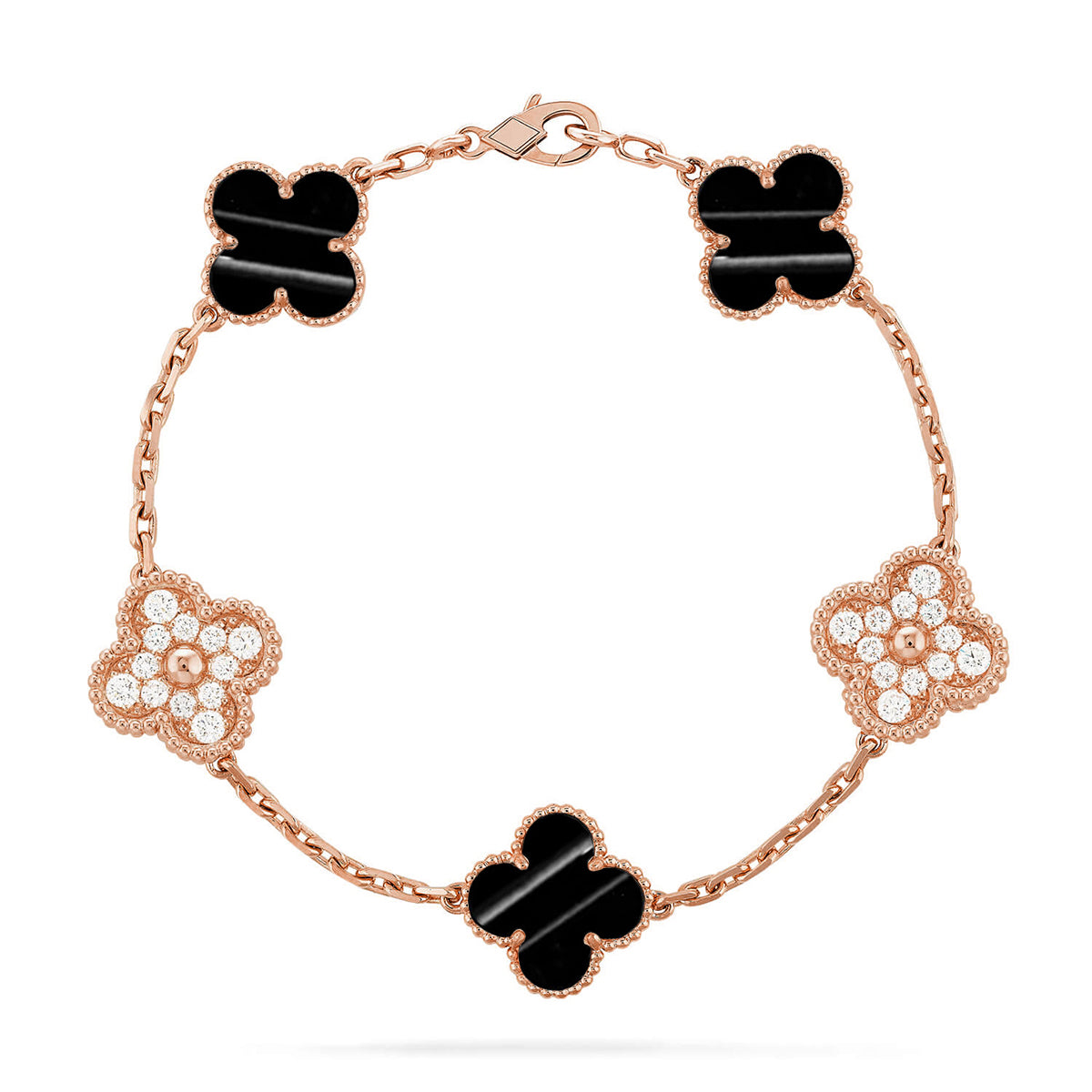 [Mystic ]New  CLOVER 5 MOTIF PULSAR STONE BRACELET COLLECTION
