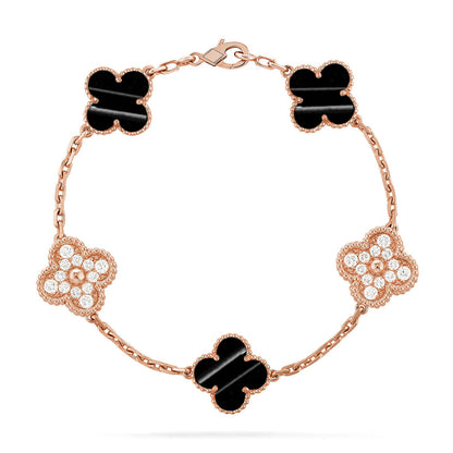 [Mystic ]New  CLOVER 5 MOTIF PULSAR STONE BRACELET COLLECTION
