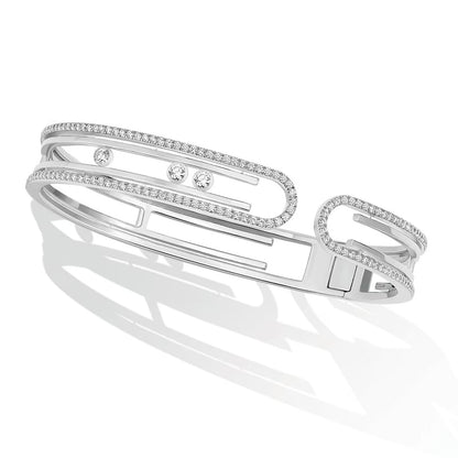 [Mystic]MOVE 10TH PAVED DIAMOND BRACELET