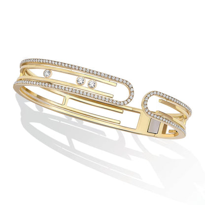 [Mystic]MOVE 10TH PAVED DIAMOND BRACELET