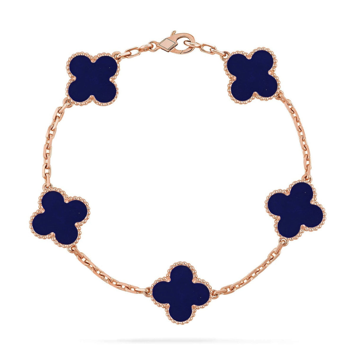 [Mystic ]New CLOVER 5 MOTIF LAPIS LAZULI BRACELET COLLECTION