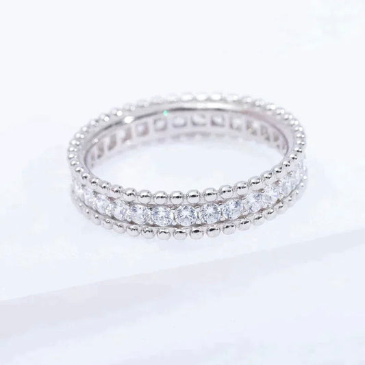 Mystic PERLEE DIAMOND SILVER RING