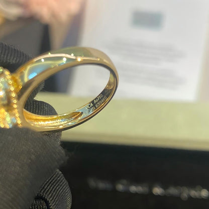 [Mystic]NEW CLOVER PINK ENAMEL RINGS