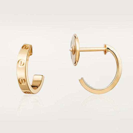 Mystic LOVE EARRINGS 2.65MM PINK GOLD