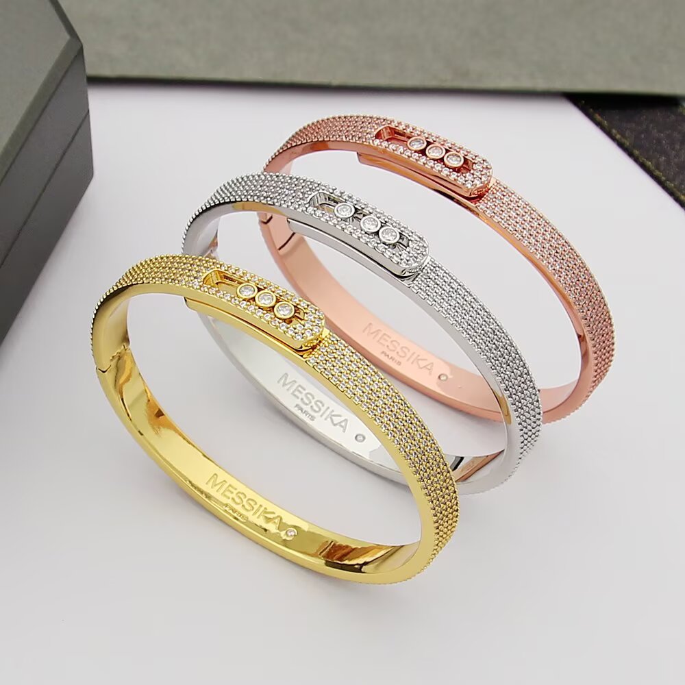 [Mystic]Move Noa Full Pavé Diamond Bangle Bracelet