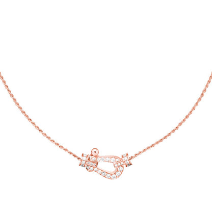 Mystic FORCE 10 PINK GOLD DIAMOND NECKLACE