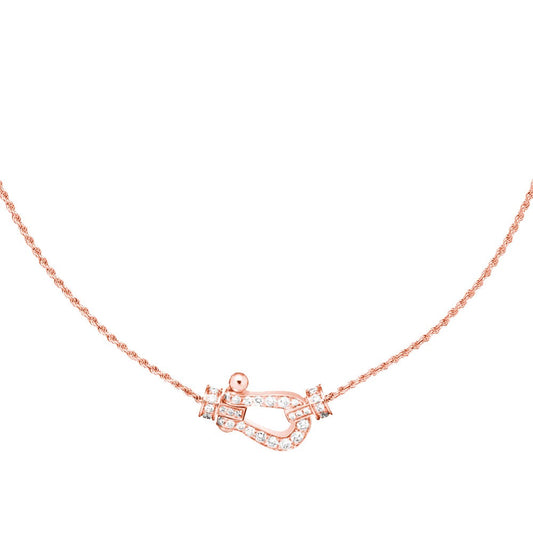 Mystic FORCE 10 PINK GOLD DIAMOND NECKLACE