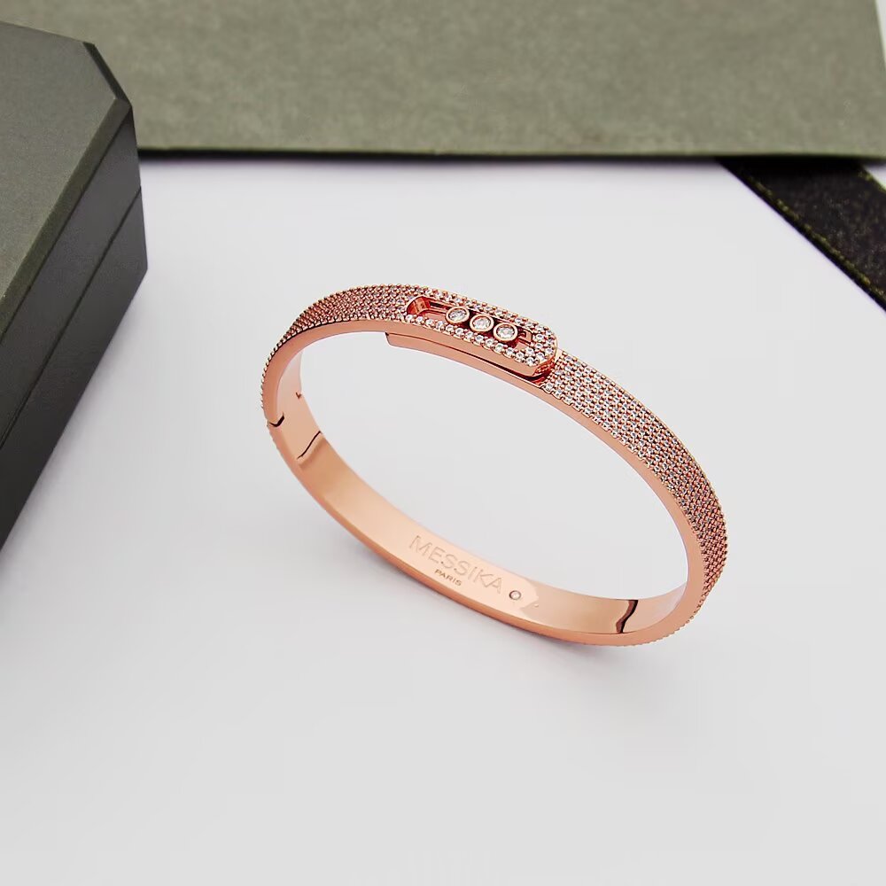 [Mystic]Move Noa Full Pavé Diamond Bangle Bracelet
