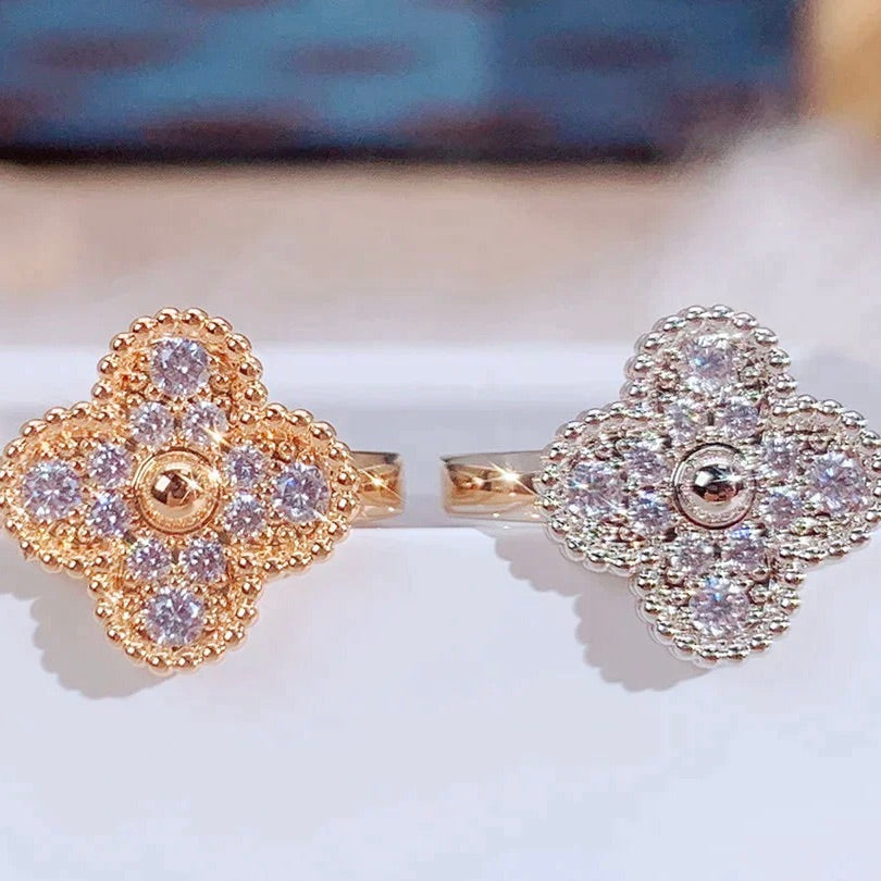 Mystic CLOVER DIAMOND RING