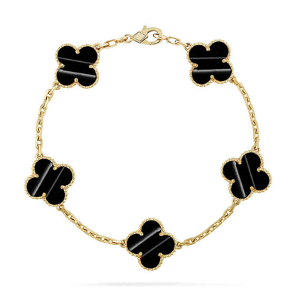 [Mystic ]New  CLOVER 5 MOTIF PULSAR STONE BRACELET COLLECTION