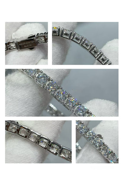 [Mystic ]TENNIS BRACELET WITH FULL DIAMOND SETTING