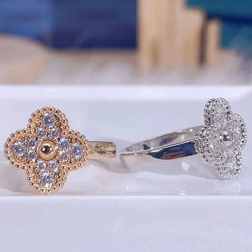 Mystic CLOVER DIAMOND RING